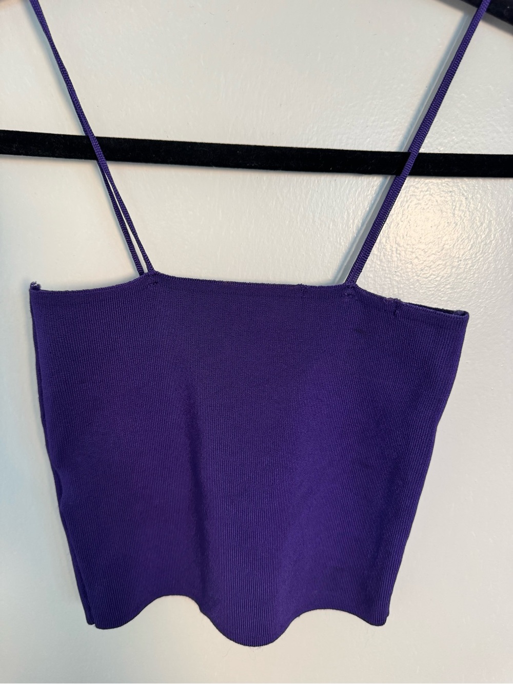 Mango Deep Purple Cropped Button Cardigan - Picture 10 of 15